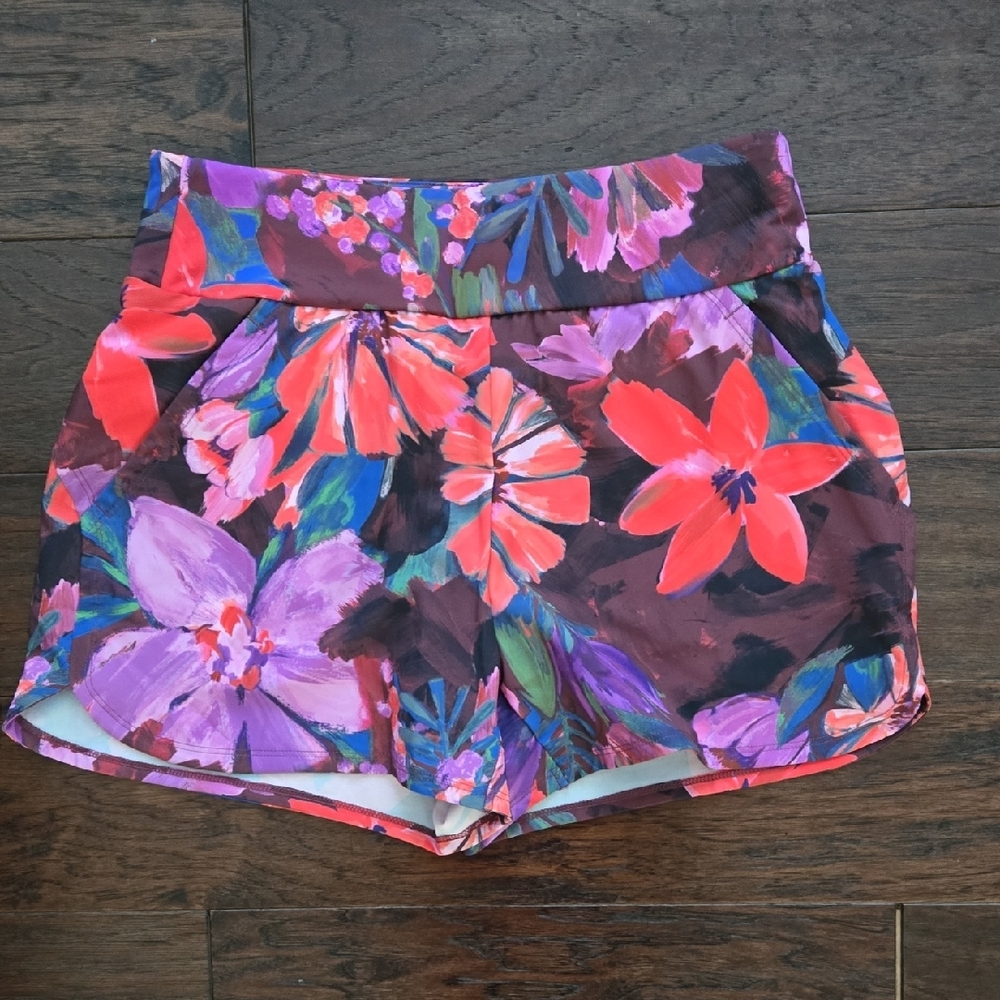 Duluth Trading Co Women's BOARD SWIM WATER SPORTS SHORTS ALASKAN HARDGEAR POCKET - Picture 4 of 12